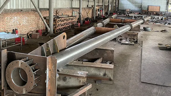 Стальная конструктивная опора для подстанции (6)