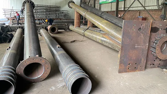 Стальная конструктивная опора для подстанции (7)