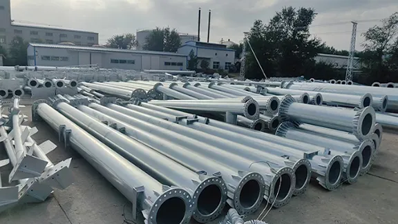 Стальная конструктивная опора для подстанции (8)